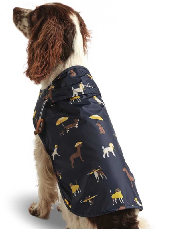 Dog Coat Printed Raincoat from Joules