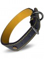 Dog Collar Navy Leather from Joules