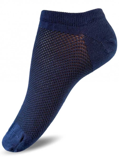 3 pack bamboo sneackers socks, invisible socks Navy from Festival