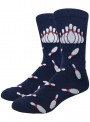 Cotton novelty socks with fallen pins