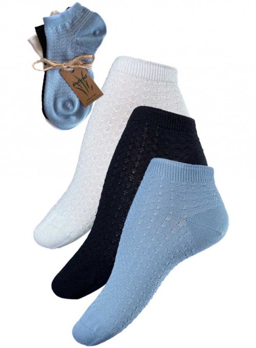 3 pack bamboo sneackers socks, invisible socks from Festival