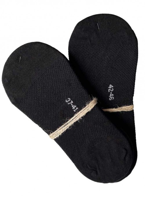 3 pack bamboo sneackers socks, invisible socks Black from Festival