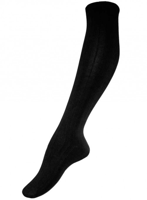 Bamboo kneehigh socks Black from Festival